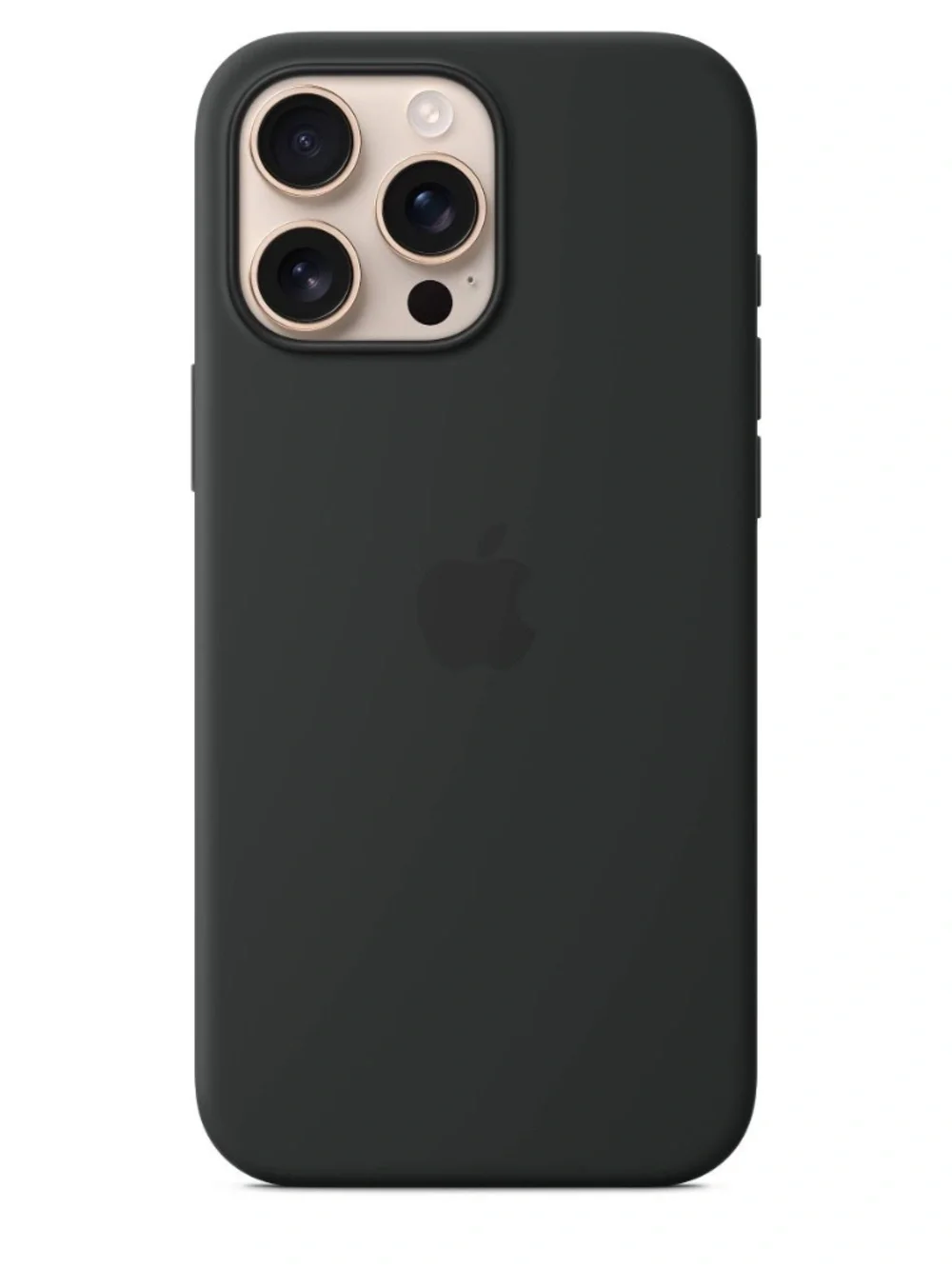 Apple iPhone 16 Pro Max Silicone MagSafe Case Black